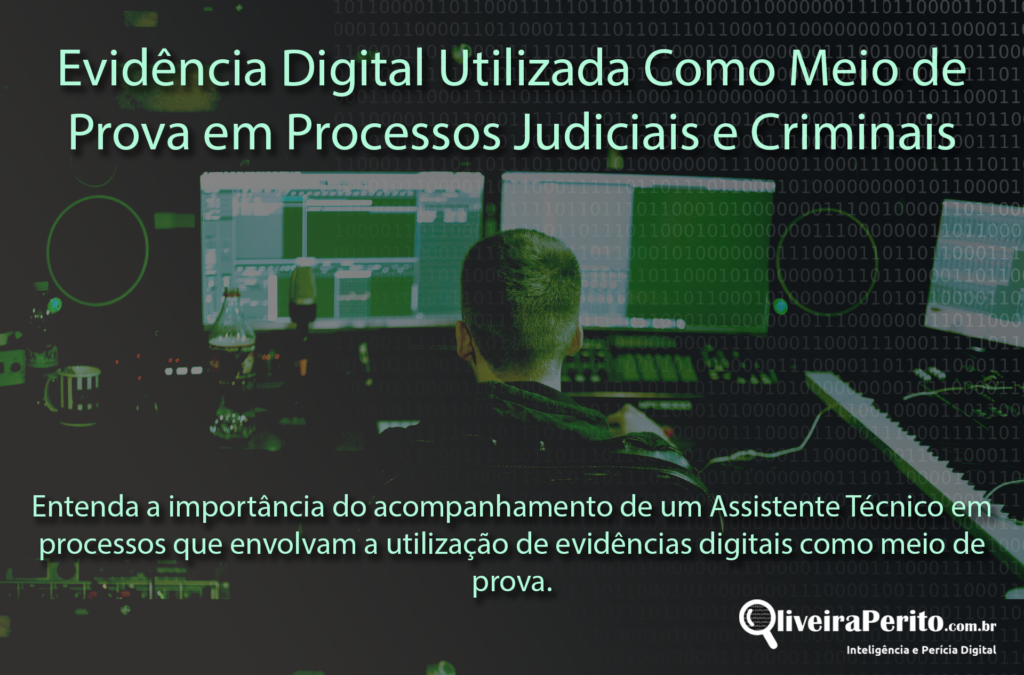 Evidência Digital Utilizada Como Meio de Prova em Processos Judiciais e Criminais