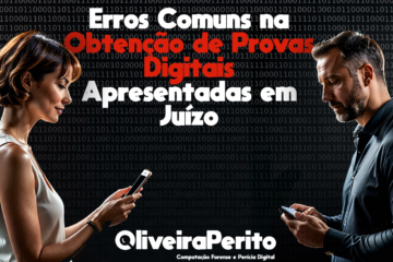 Erros Comuns na Obtenção de Provas Digitais Apresentadas em Juízo