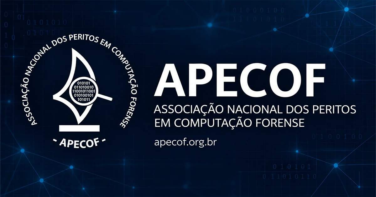 Logotipo oficial da APECOF — Associação dos Peritos em Computação Forense