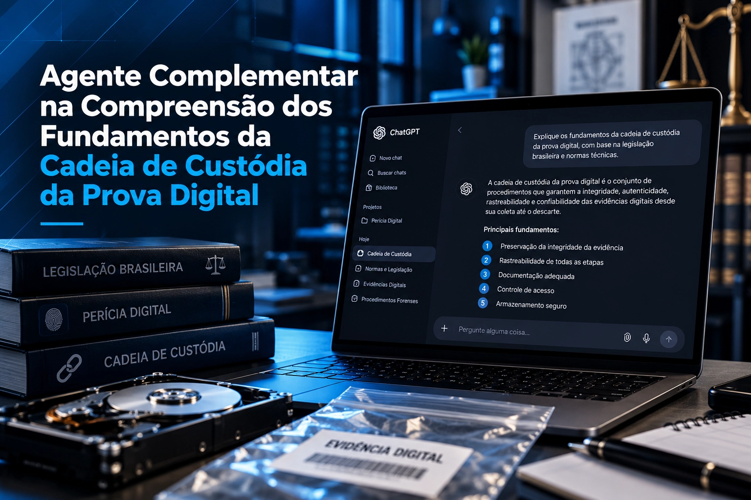 Documento técnico sobre normas de cadeia de custódia