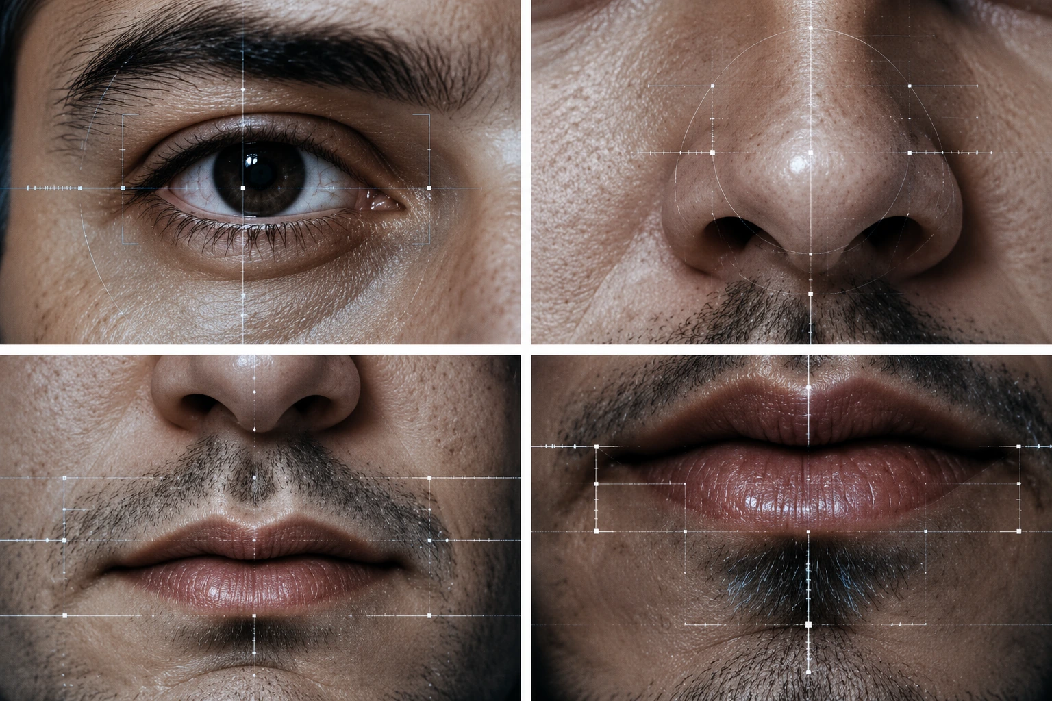 Análise morfológica dos elementos faciais